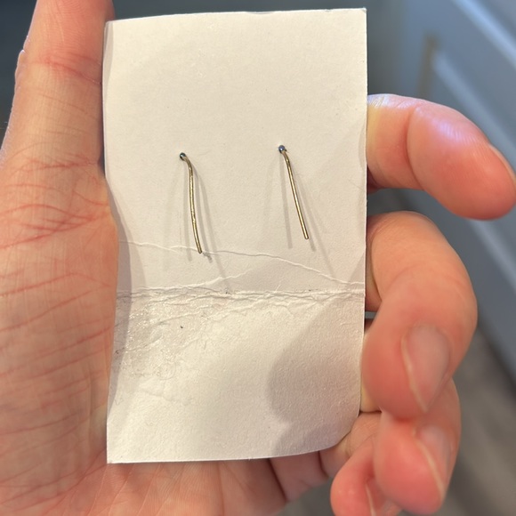 Handmade hook-back earrings - Picture 2 of 2